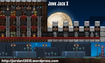 Junk Jack X Finished the house Post 1