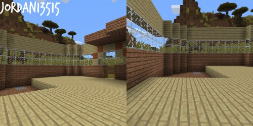 Minecraft Pocket Edition -!Building a Sugarcane Farm